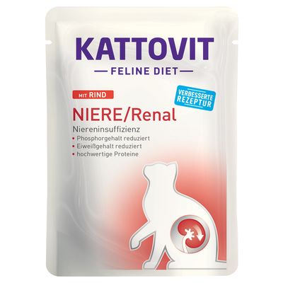 Kattovit Niere/Renal Pouch 12 x 85 g - Mix