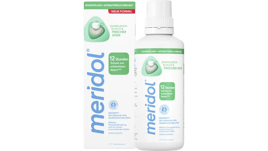 meridol Mundspülung Zahnfleischschutz & Frischer Atem - 12h frischer Atem 400 ml