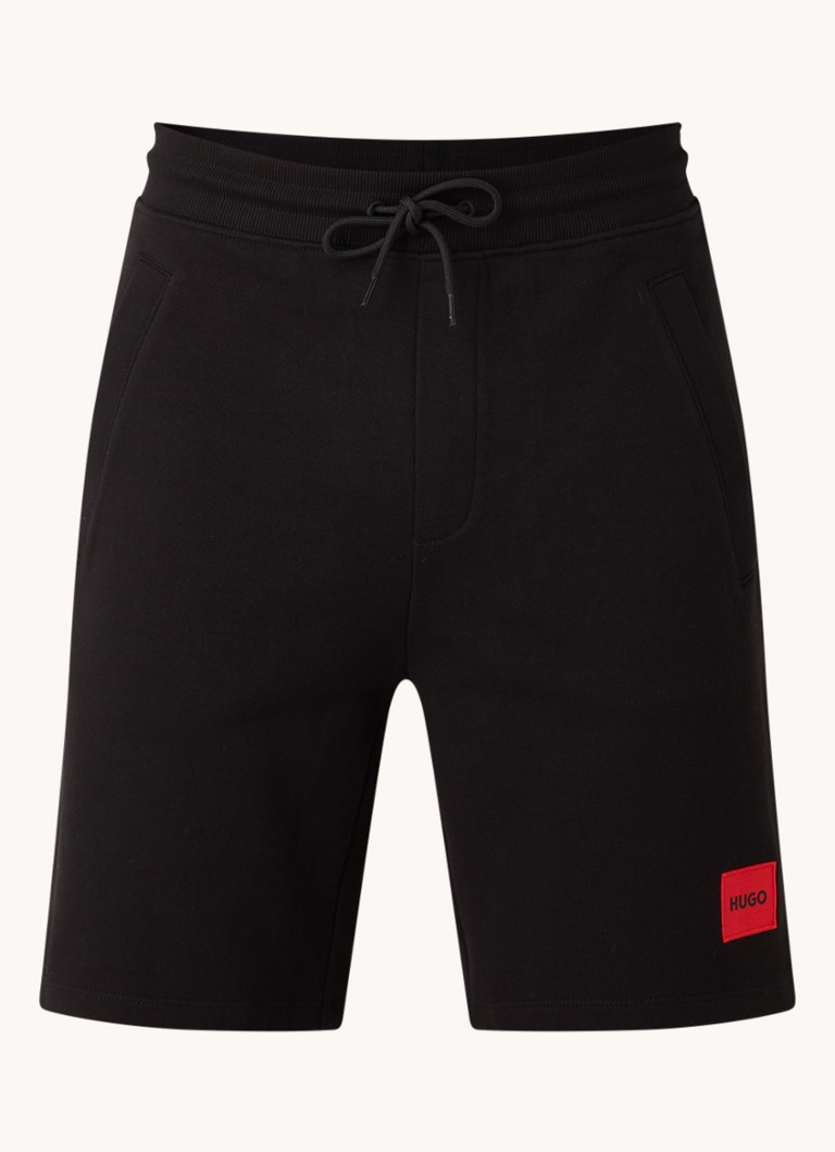 Pantaloni scurți drepți HUGO BOSS Diz222 cu buzunare laterale