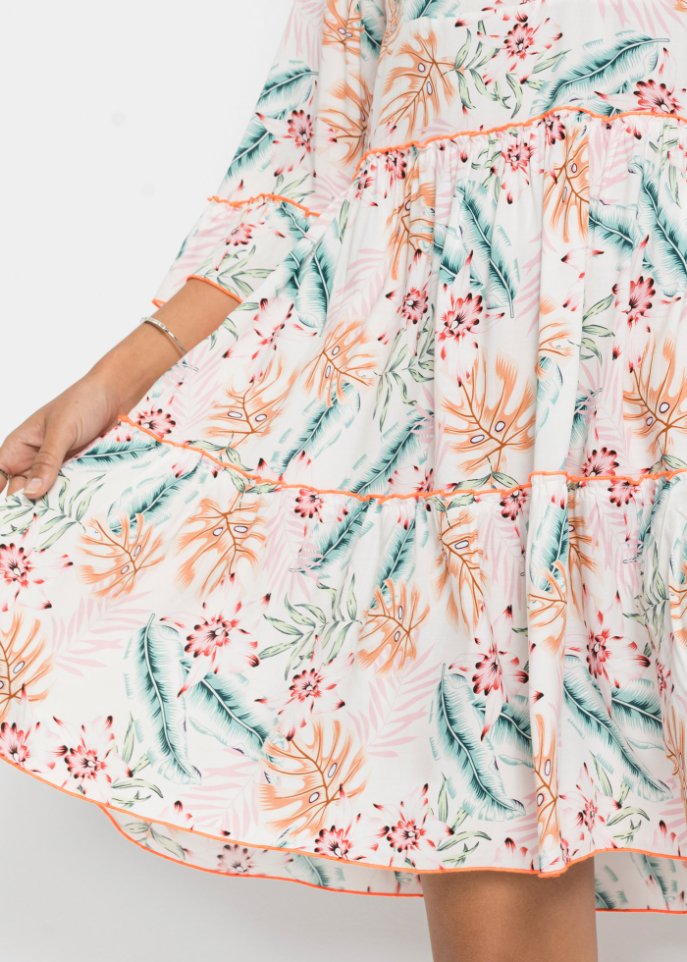 Bedrucktes Tunika-Kleid