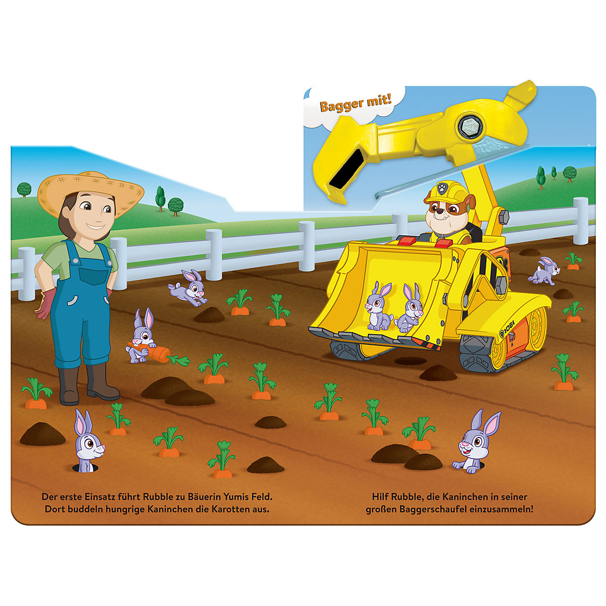 PAW Patrol: Bagger mit Rubble!