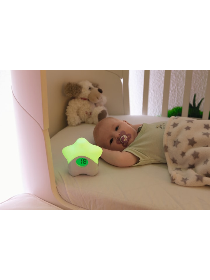 ABUS Nachtlicht mit Temperaturanzeige JC8650 LILY in weiß günstig kaufen 1 Stück
