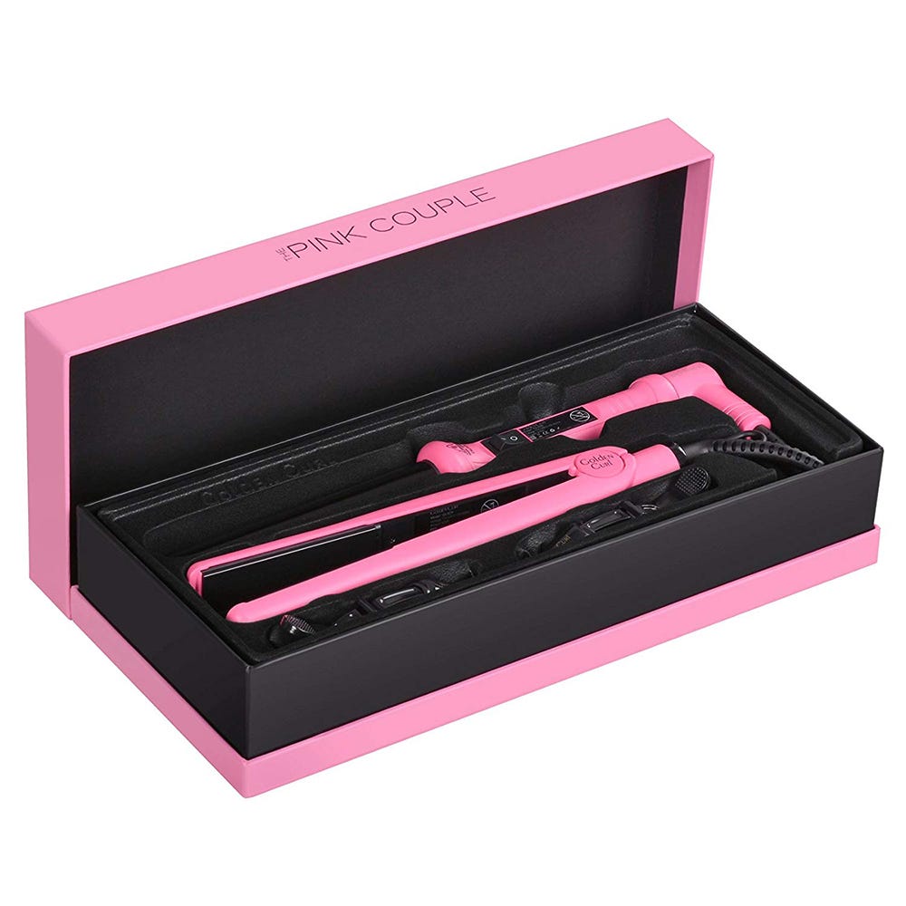 Golden Curl The Pink Couple