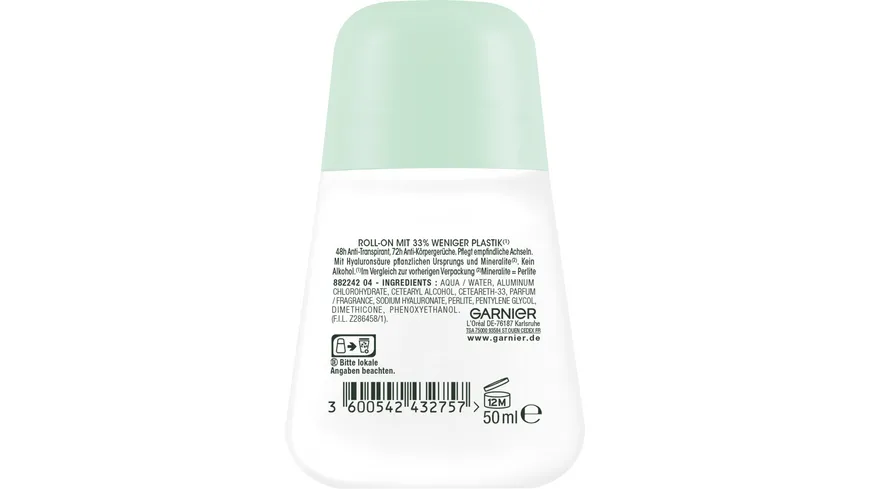 Garnier Mineral Deo Roller Hyaluronic Care 50 ml
