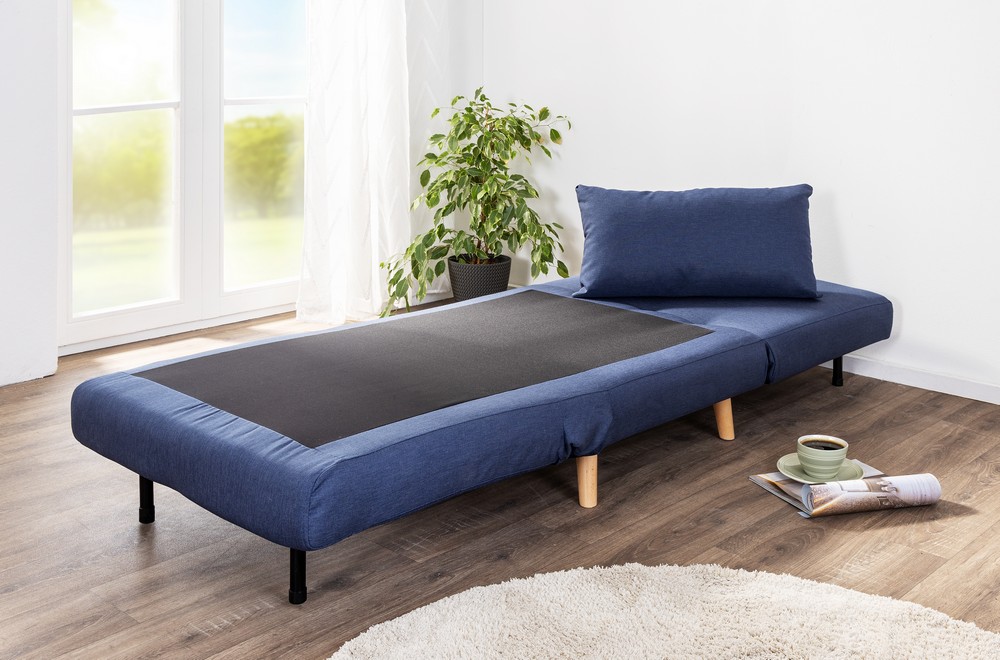 Trendstabil Schlafsessel inkl. Kissen 77 x 90 x 81 cm Blue Jeans