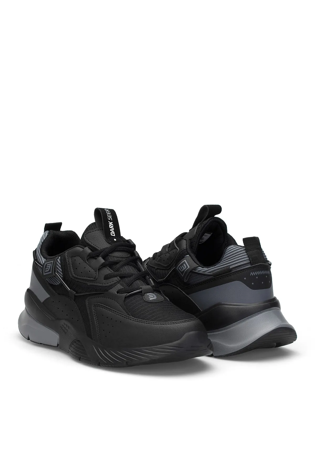 DARK SEER  Schwarz geräucherter Unisex-Sneaker