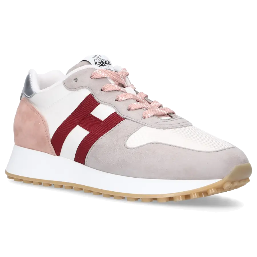 Hogan - Sneaker low H429 Veloursleder - rot