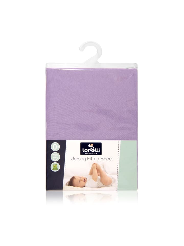 Lorelli Spannbettuch Jersey 60 x 120 cm in lila günstig kaufen 60x120 cm