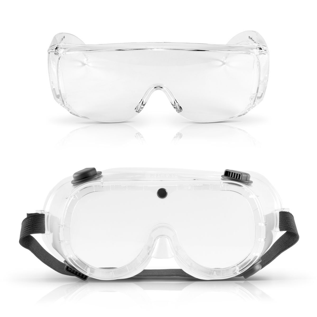 STAHLWERK Arbeitsschutzbrille Schutzbrillen Set, (Set, 2St)