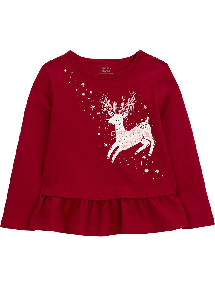 carter's Longsleeve in Rot günstig kaufen