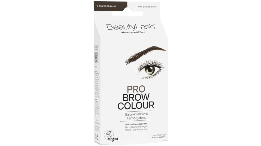 BeautyLash Pro Brow Colour schwarzbraun