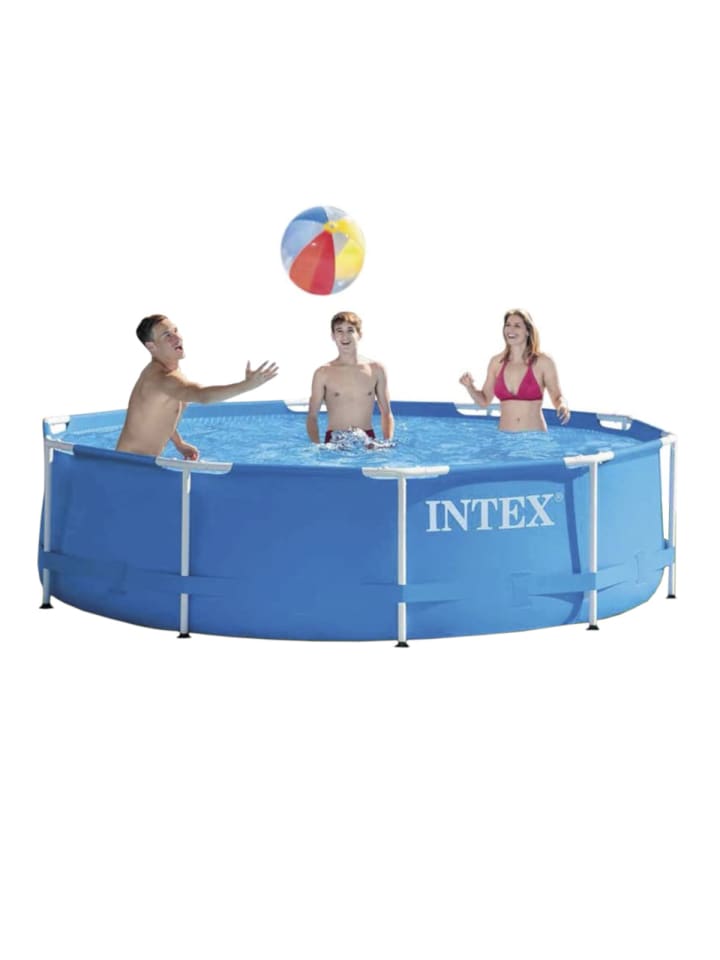 Intex Metal-Frame Pool (305x76cm) in blau günstig kaufen onesize