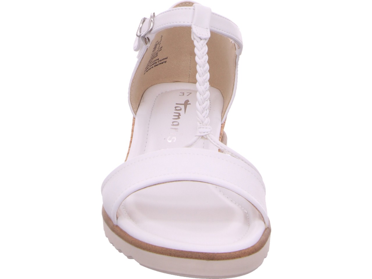 TAMARIS Klassische Sandalen weiss