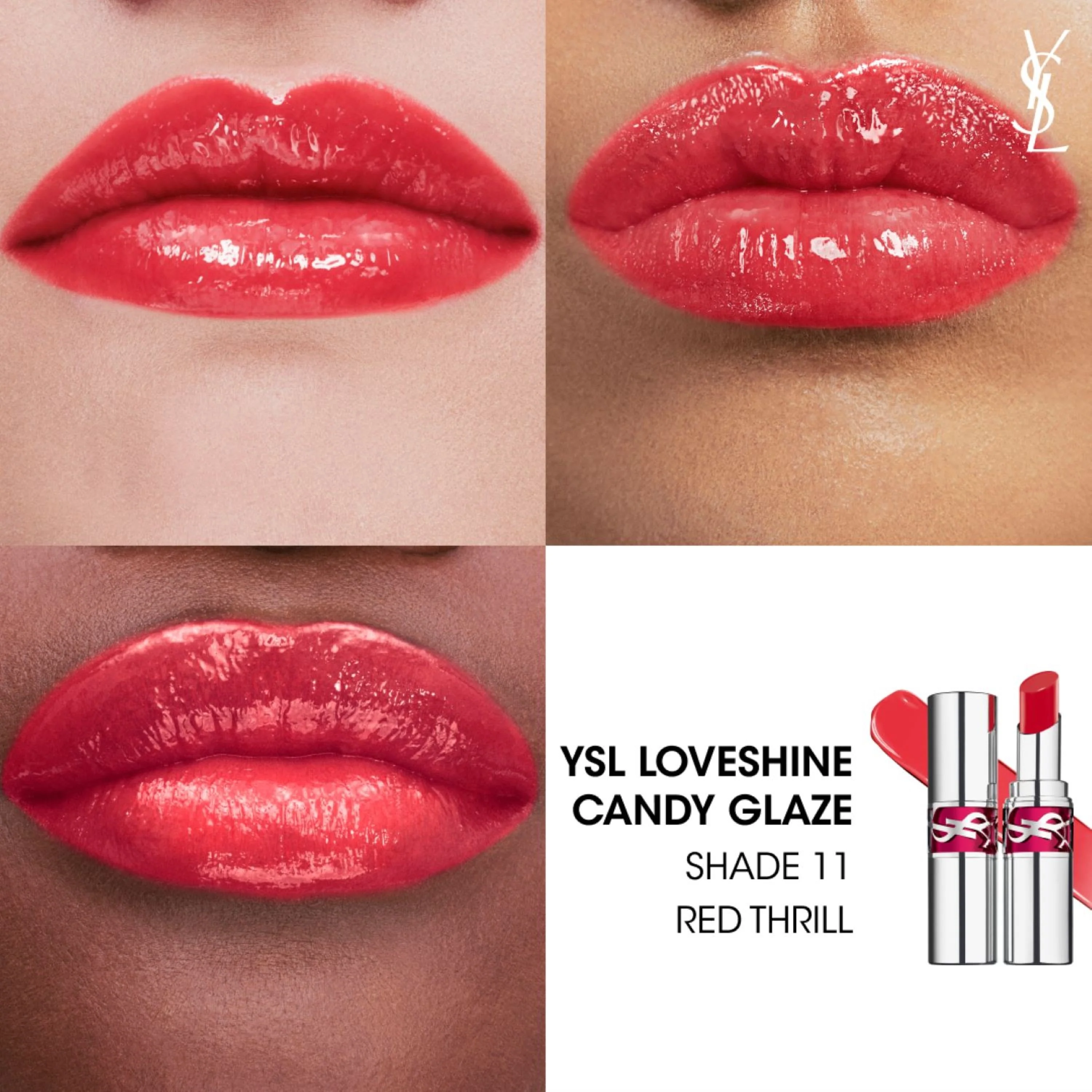 Brillo labial Loveshine Candy Glaze de YSL