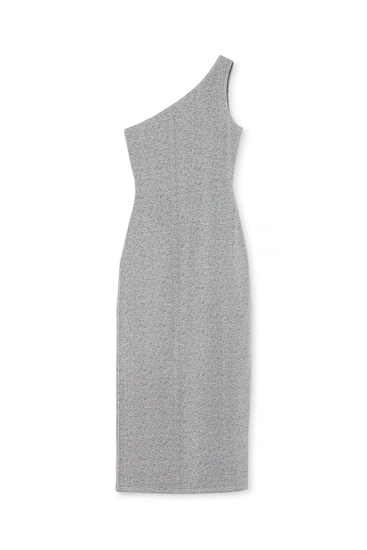 NA-KD  One-Shoulder-Glitzerkleid