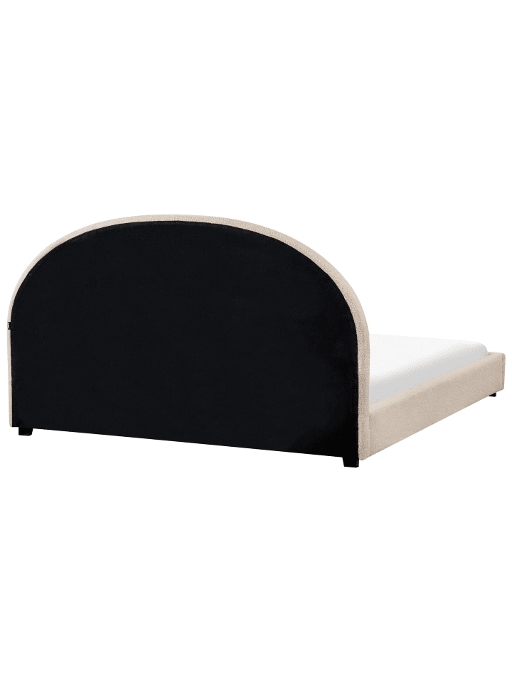 Beliani Doppelbett VAUCLUSE in Beige - (W) 194 x (H) 112 x (L) 214 cm günstig kaufen onesize