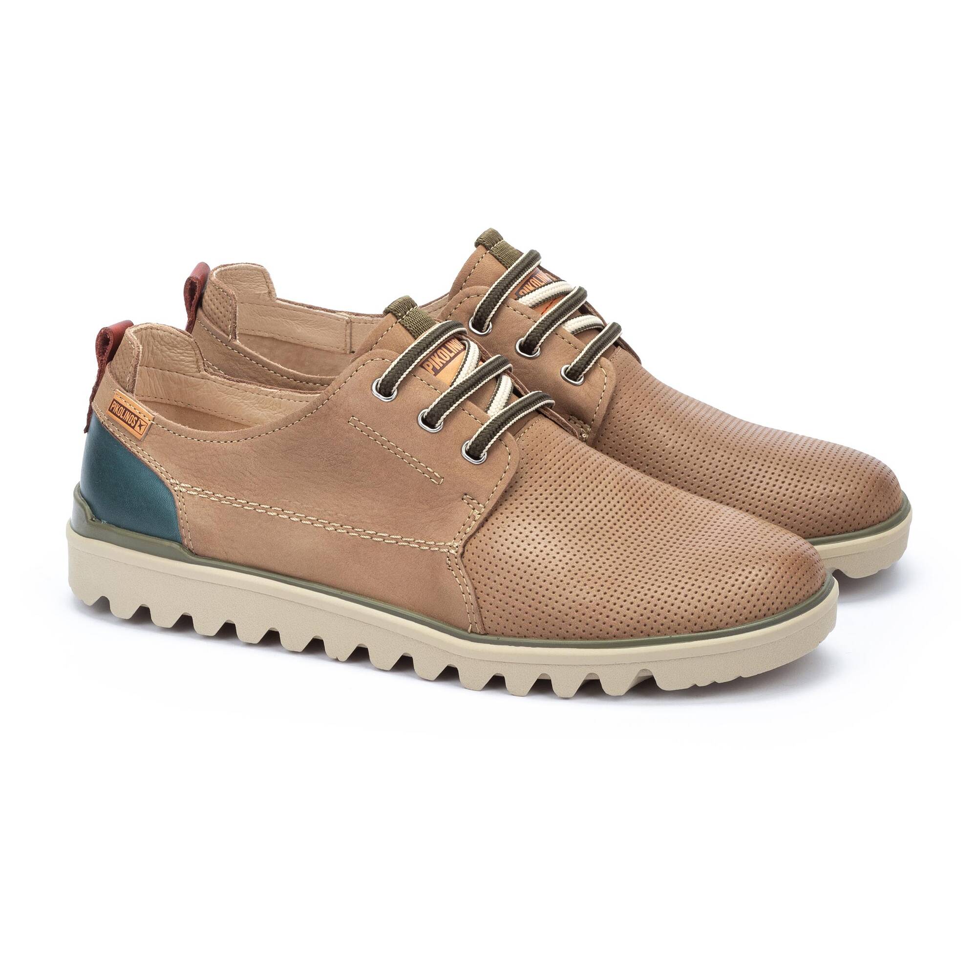 Męskie buty Bluchers z podeszwą sportową - STONE