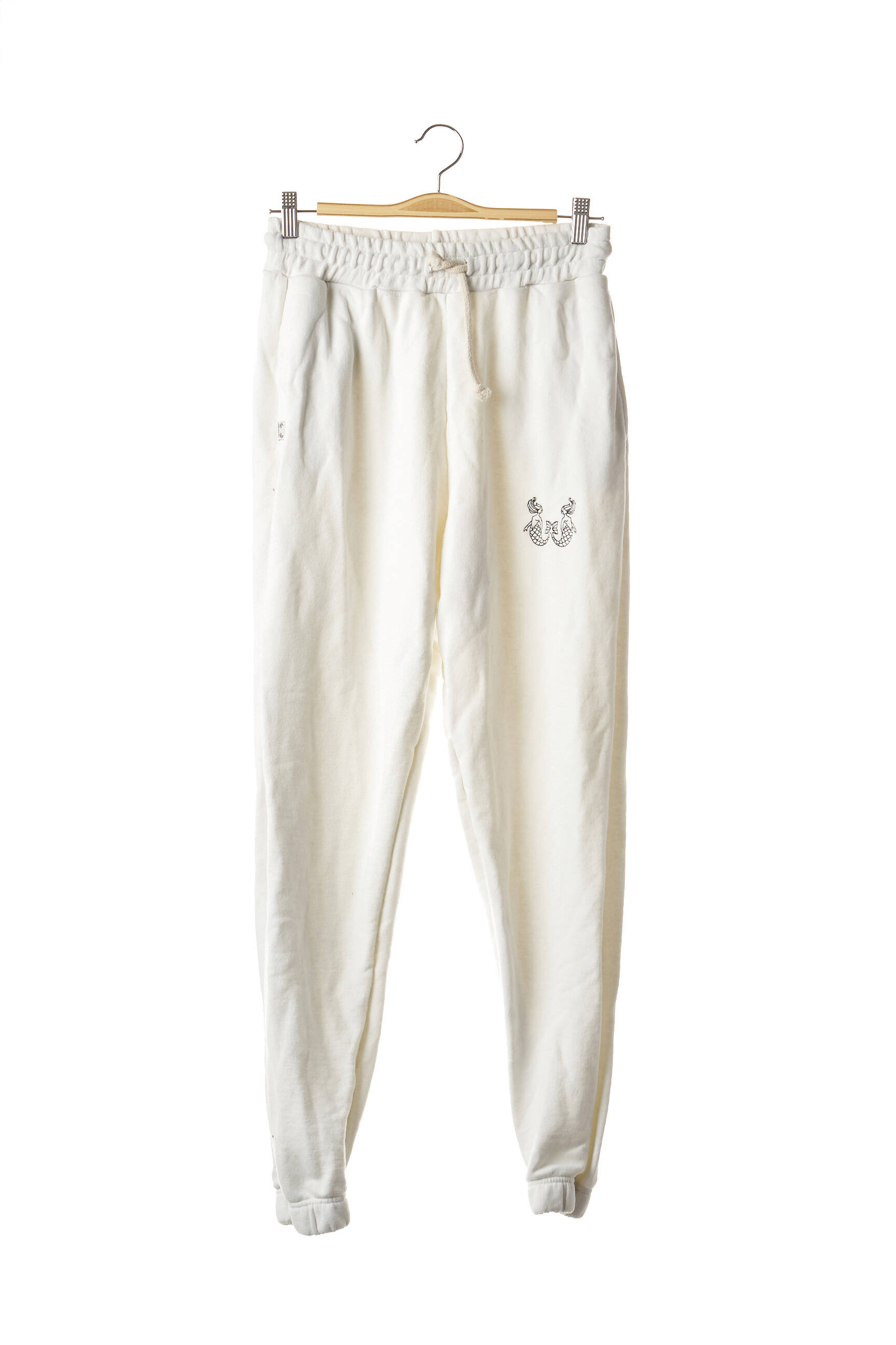 Aspassia Tagliente Jogging Femme couleur beige