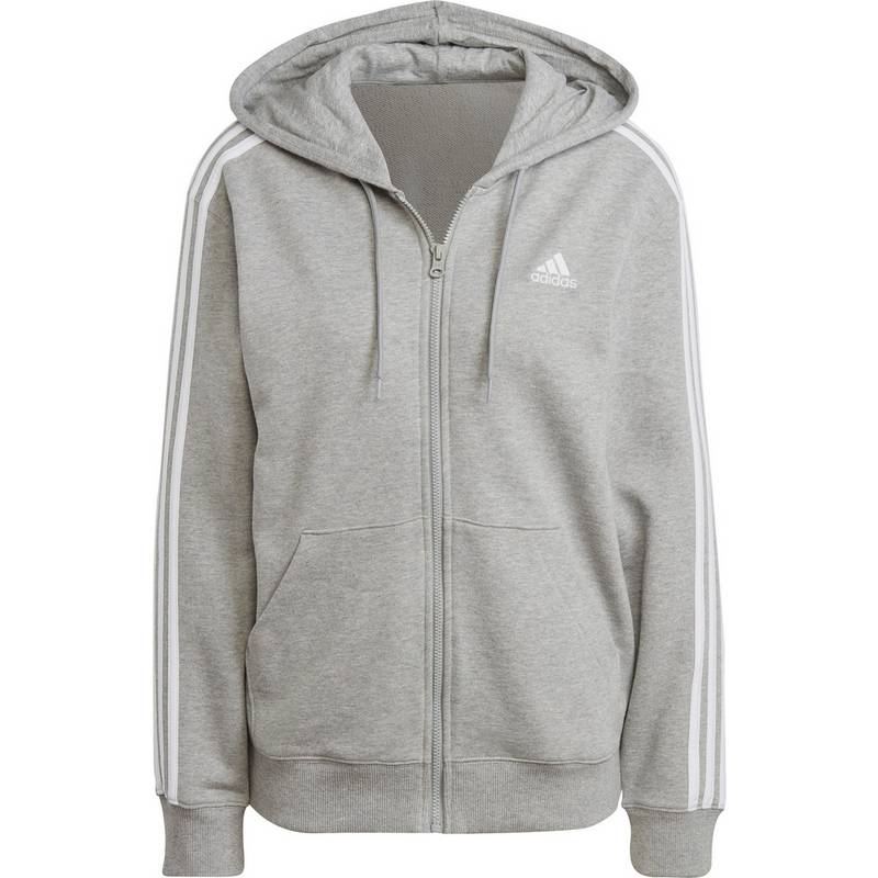 adidas ESSENTIALS 3-STREIFEN FRENCH TERRY Sweatjacke Damen
