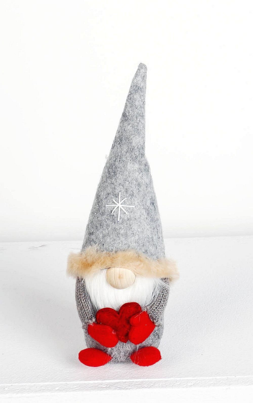 Feliwa Weihnachtswichtel 26 cm Weihnachtsmann Wichtel Regenmesser