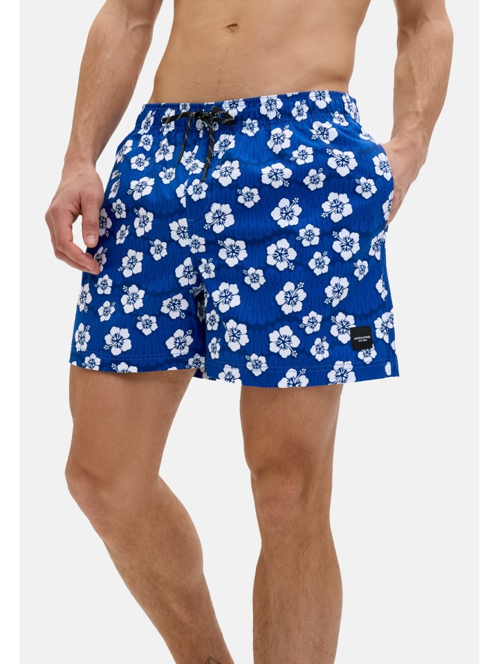 Jack & Jones Bade-Shorts 'Maui' in blau günstig kaufen