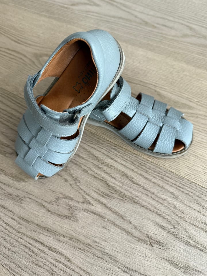 lamino Leder-Halbsandalen in Grau günstig kaufen 29