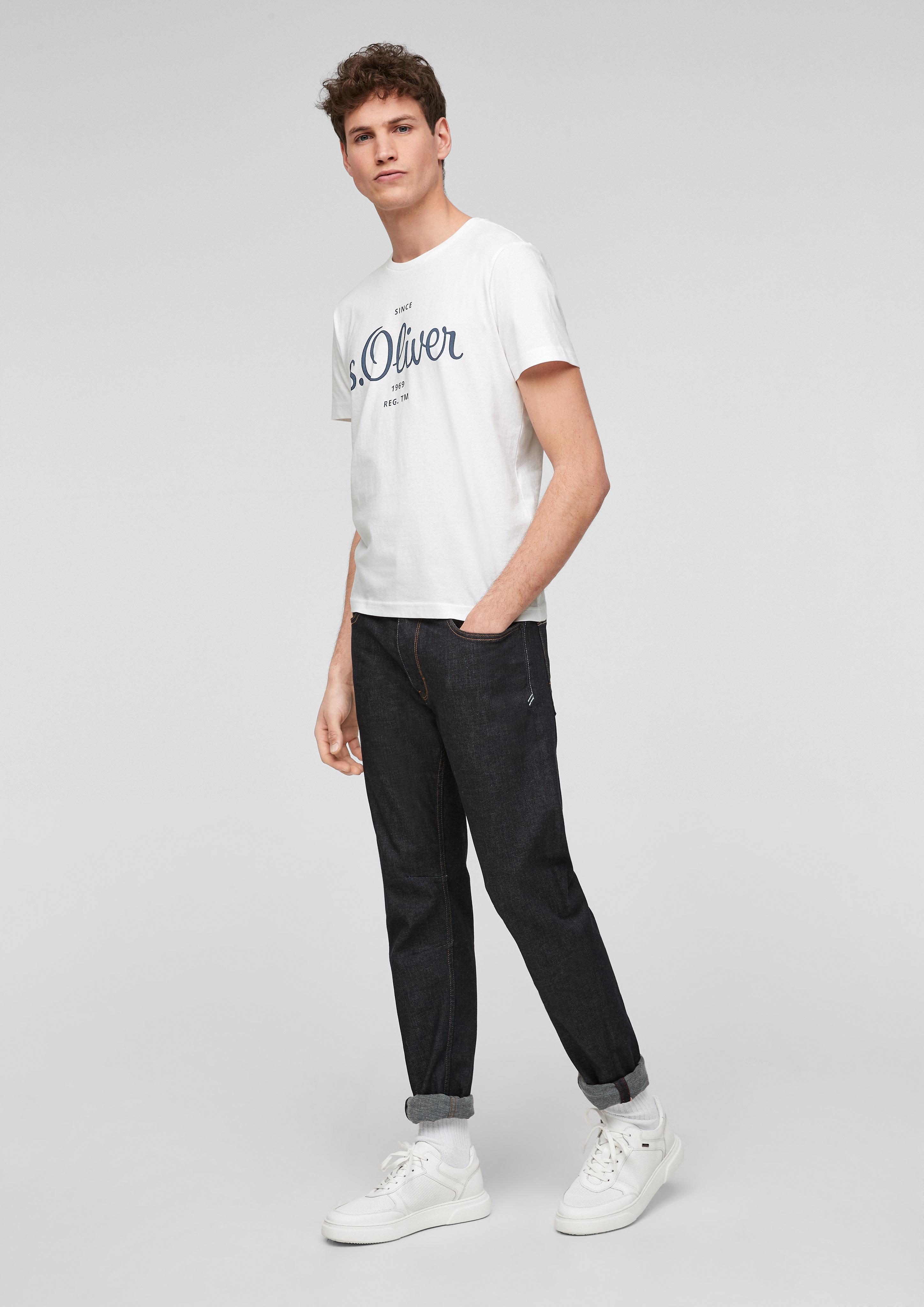 Labelshirt aus Jersey  03.899.32.6954-0100