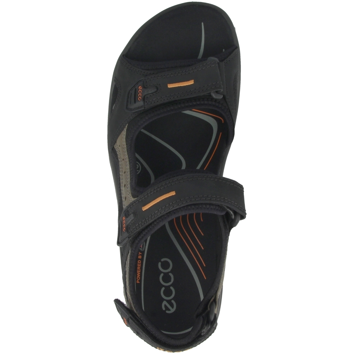 Ecco Offroad Trekkingsandale schwarz