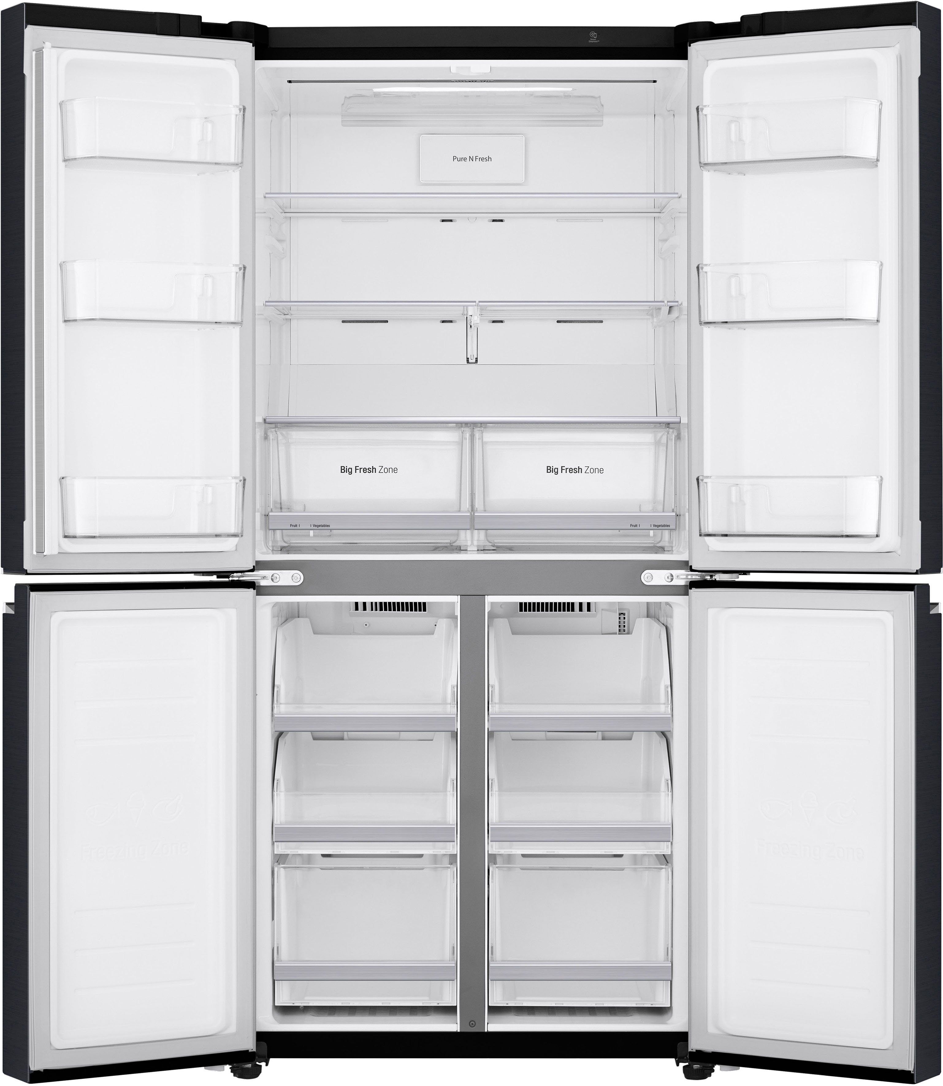 LG Kühl-/Gefrierkombination GMB844MC4E, 178,7 cm hoch, 83,5 cm breit