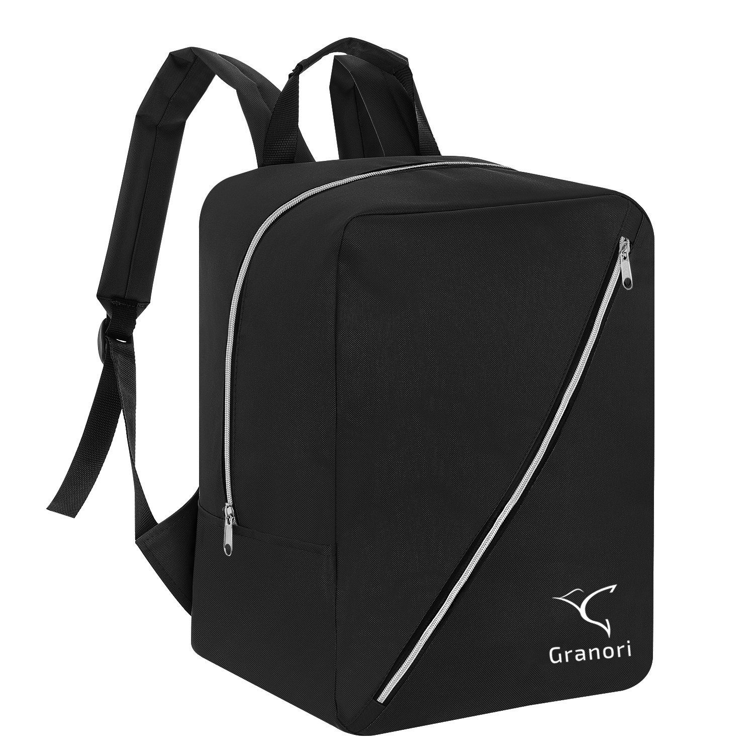 Granori Reiserucksack 40x30x20 cm Handgepäck 24l mit Außenfach – leicht & max. Stauraum