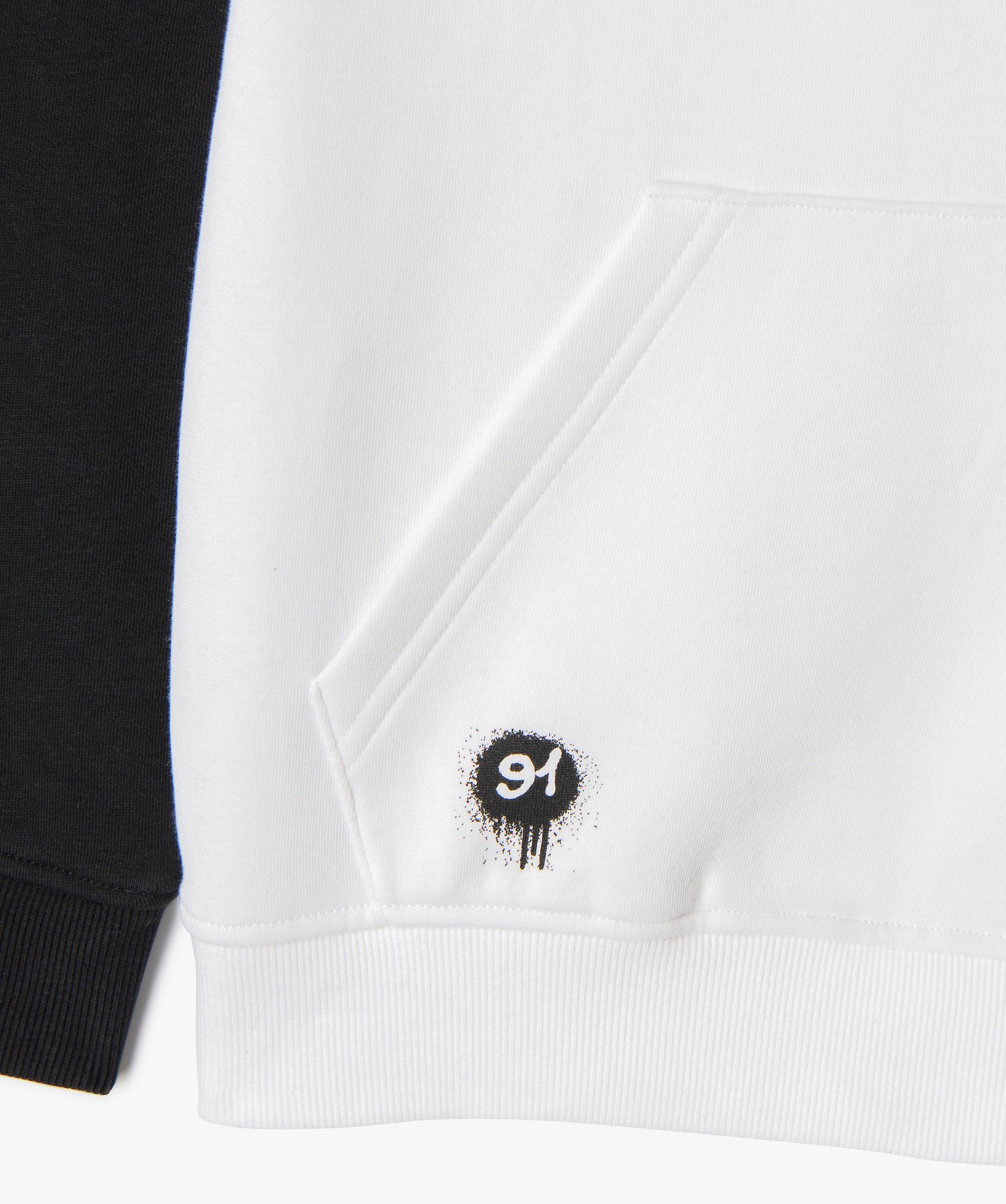 Sweat à capuche effet 2 en 1 Garçon blanc | GEMO