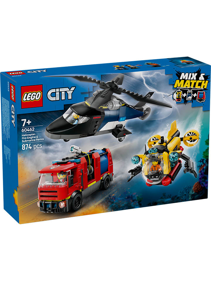 LEGO LEGO® City Hubschrauber, Löschauto und U-Boot - ab 7 Jahren günstig kaufen onesize