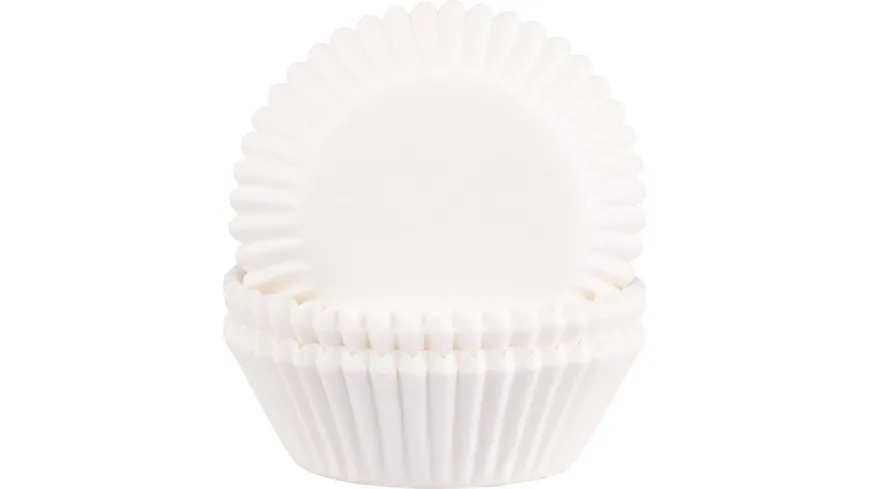 Demmler Muffinförmchen Mini weiß weiß