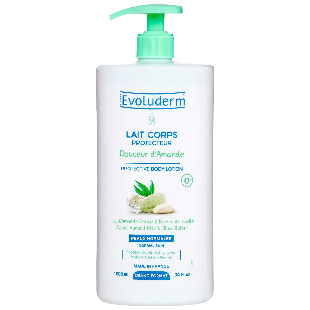 evoluderm Douceur d'Amande Lait Corps Protecteur - 1000 ml