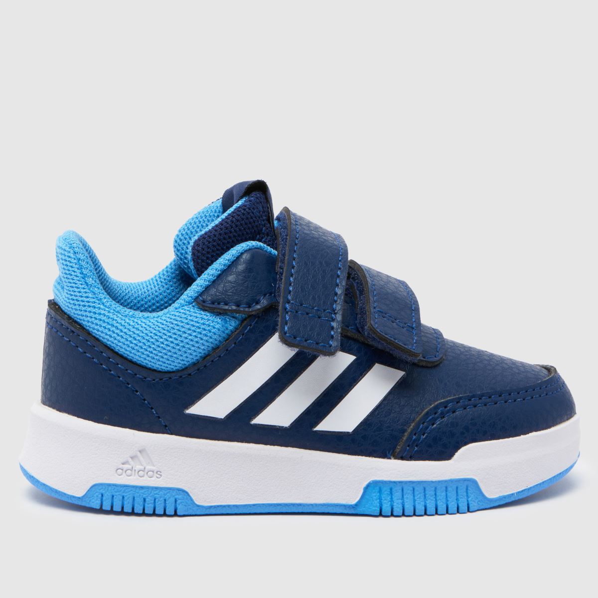 adidas marinblå & vita tensaur sport 2.0 pojkar småbarnsskor