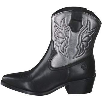PX Cowboystiefel in schwarz