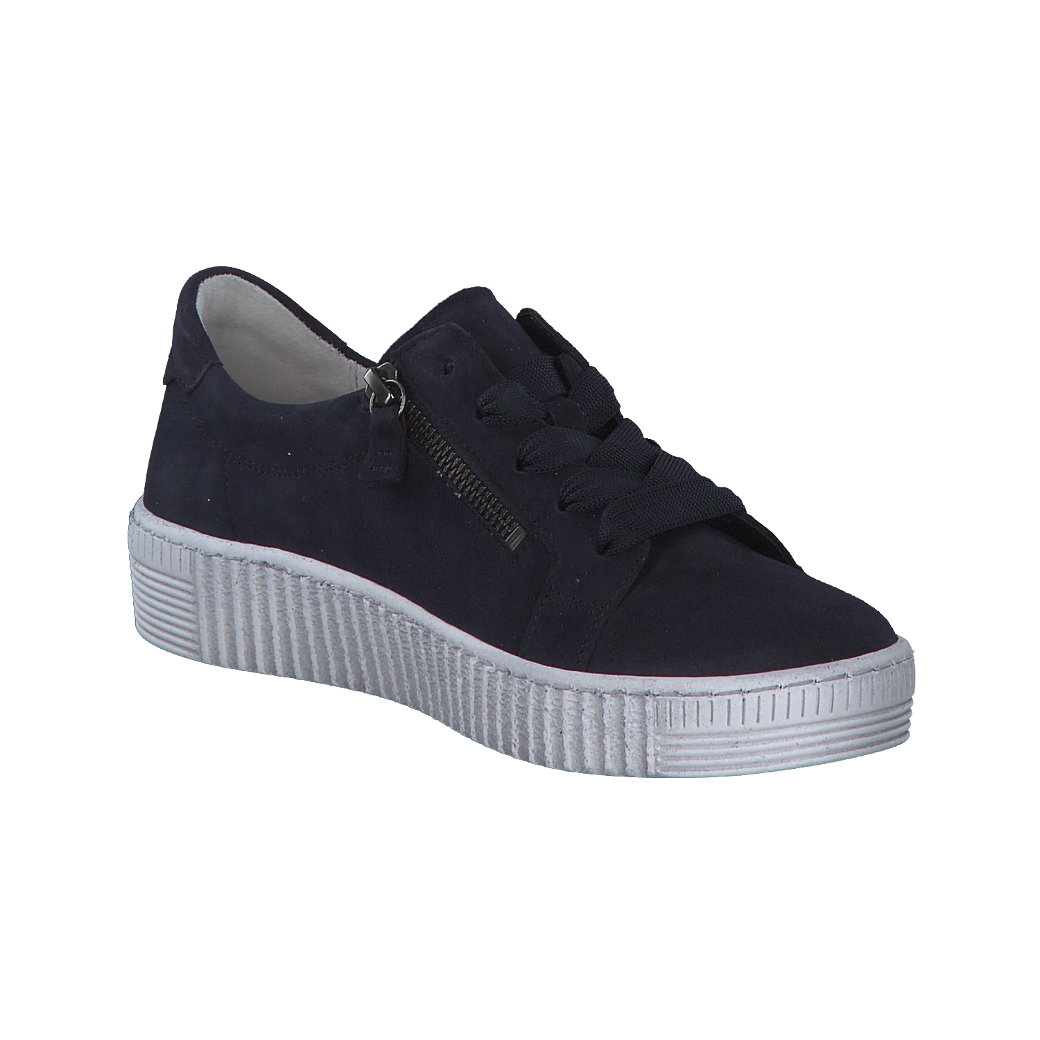 Gabor 43.334, Schnürschuhe, Damen, Blau - Marineblau
