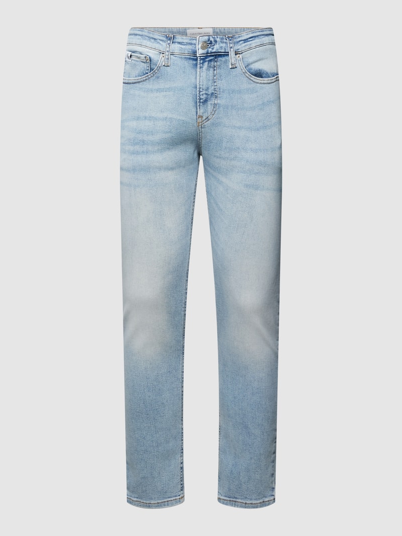 Skinny Fit Jeans mit Stretch-Anteil in hellblau