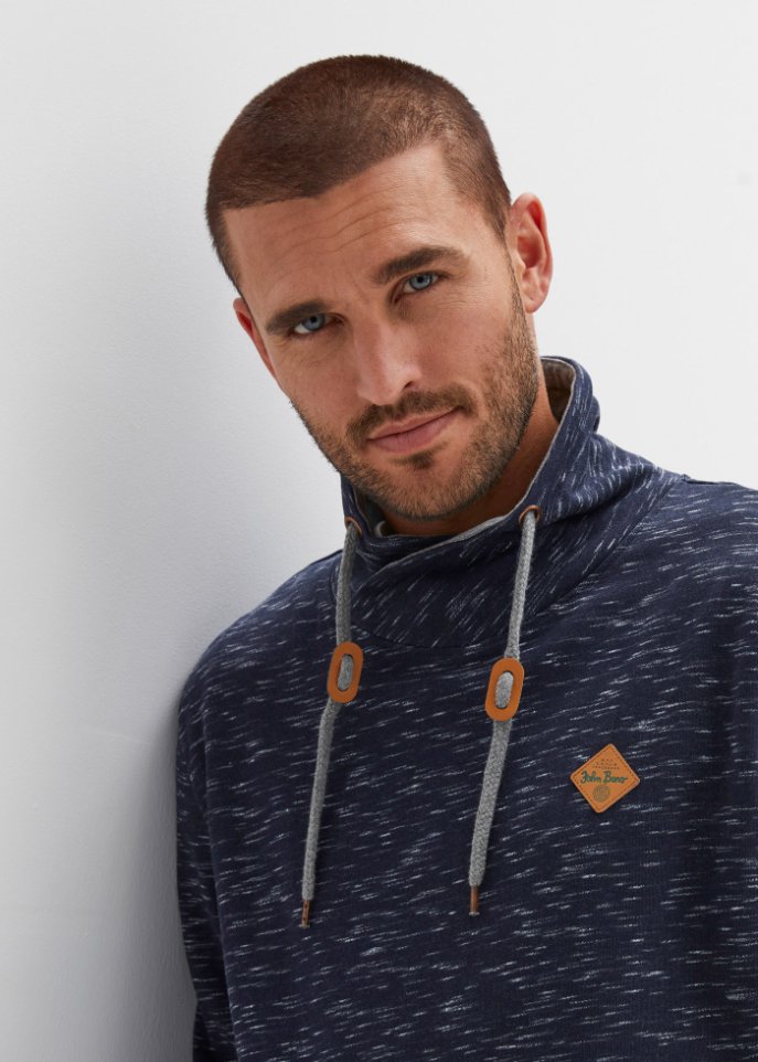 Sweatshirt mit Stehkragen