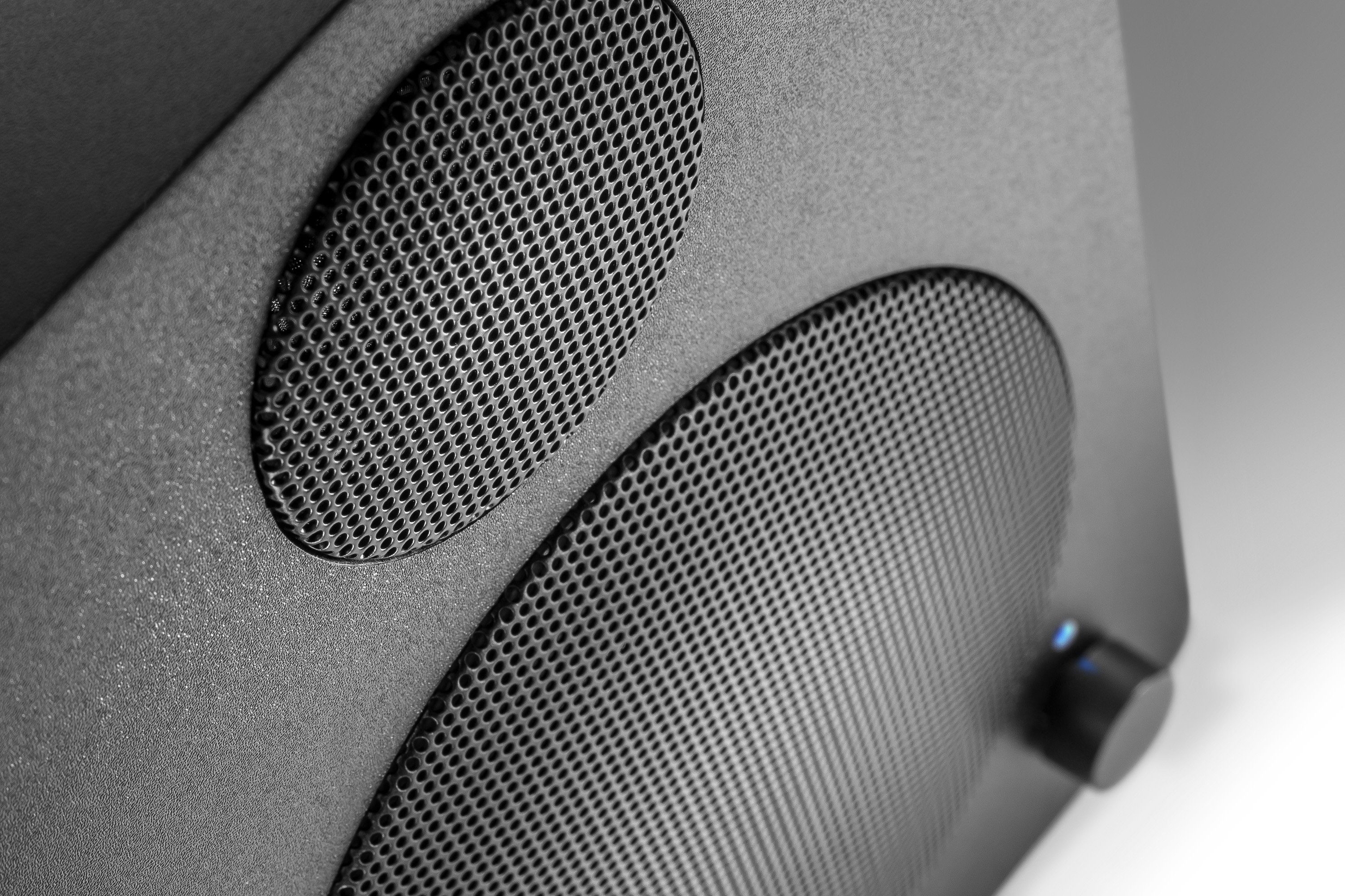Wavemaster CUBE MINI 2.0 Regal-Lautsprecher (Bluetooth, 36 W, IR-Fernbedienung, Auto Switch, Subwoofer-Ausgang)