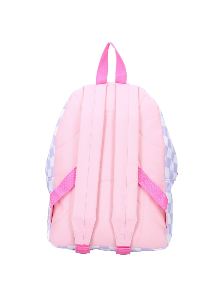 COFI 1453 Hello Kitty Rucksack „Bag It Up!“ Kinder RucksackKaromuster in Rosa günstig kaufen 37 cm