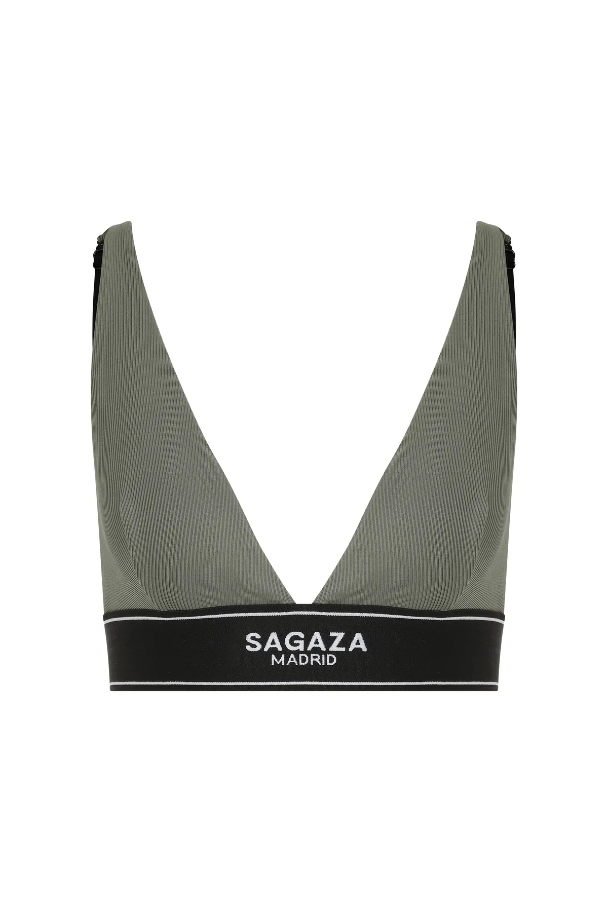 SAGAZA  Sport-BH - Grün - Unifarben