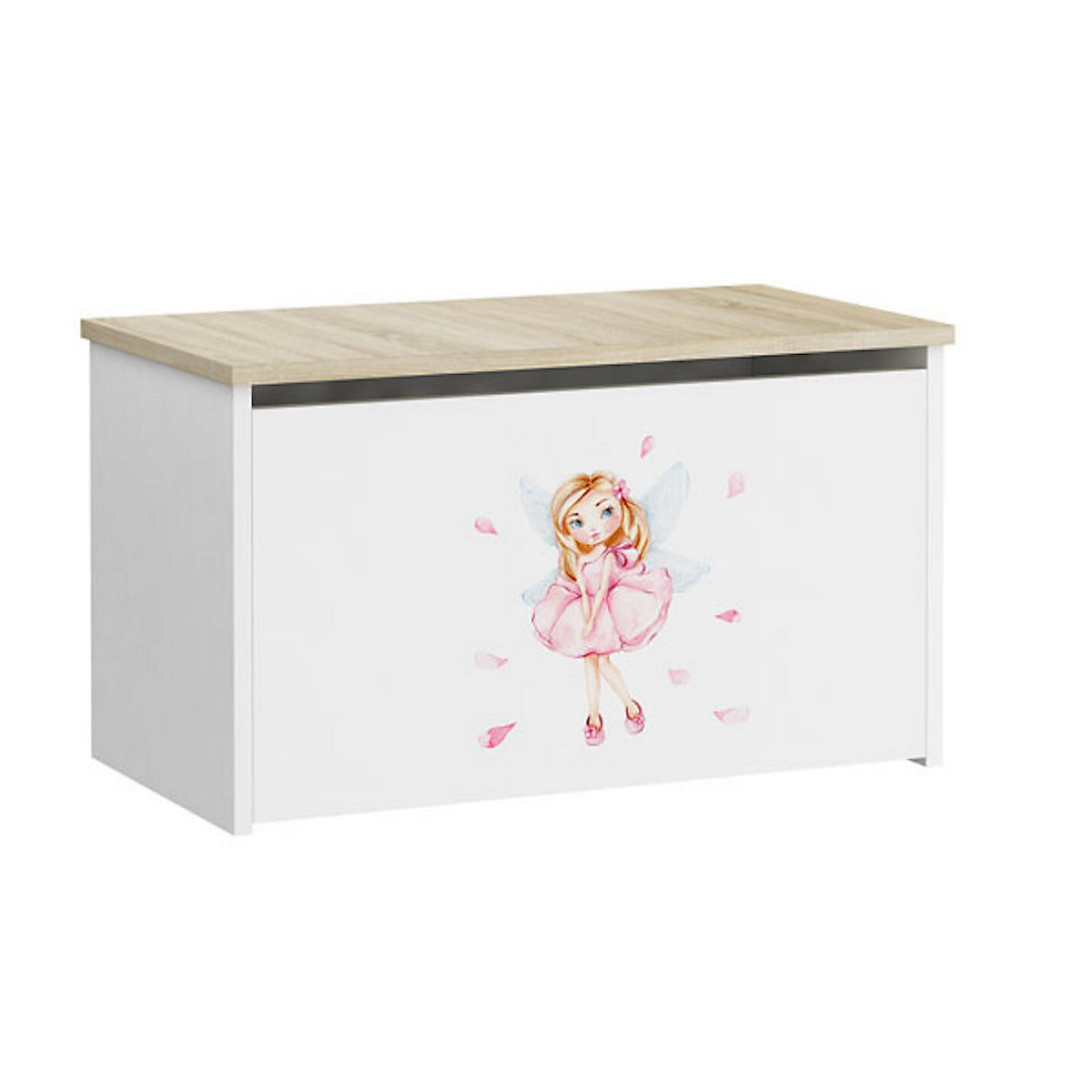 Spielzeugtruhe Sitztruhe Daria 73cm Motiv wählbar mit 1 Klappe