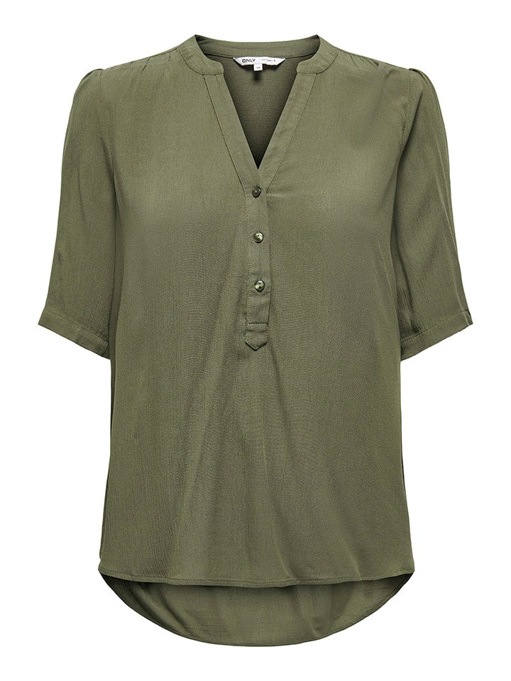 ONLY Bluse in Khaki günstig kaufen