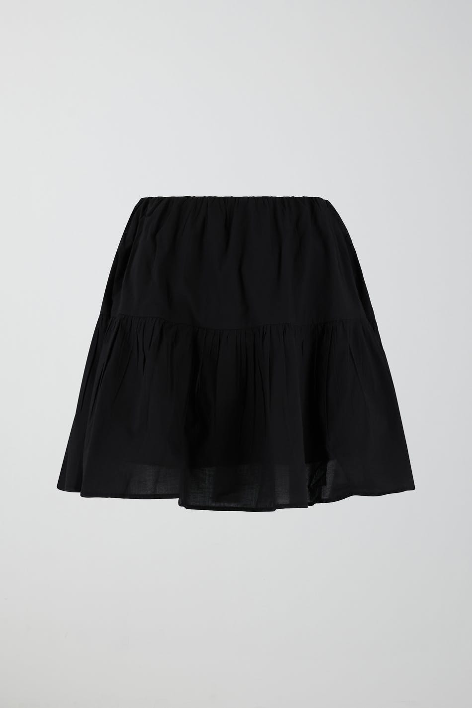 Frill mini skirt