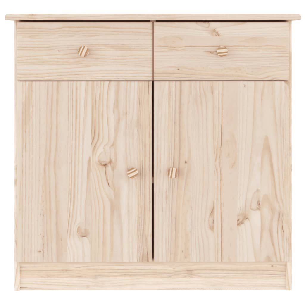 vidaXL Sideboard Sideboard ALTA 77x35x73 cm Massivholz Kiefer (1 St)