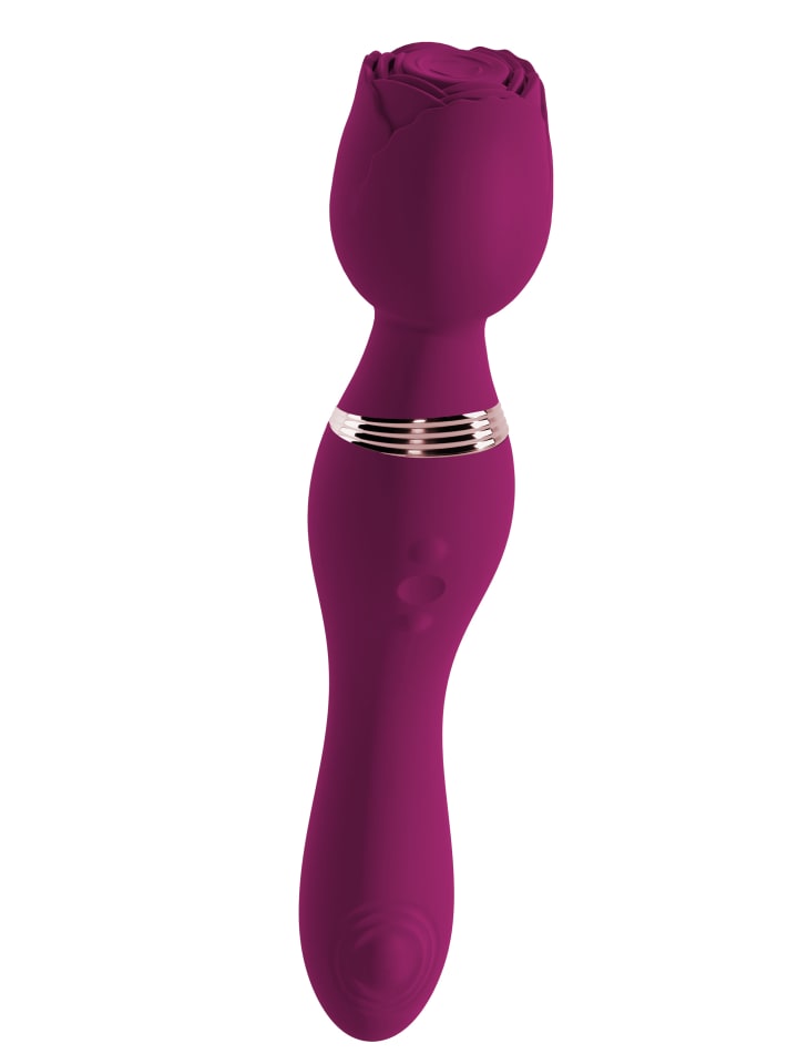 You2Toys Vibrator Thumping Wand Vibrator in rot günstig kaufen 23 cm
