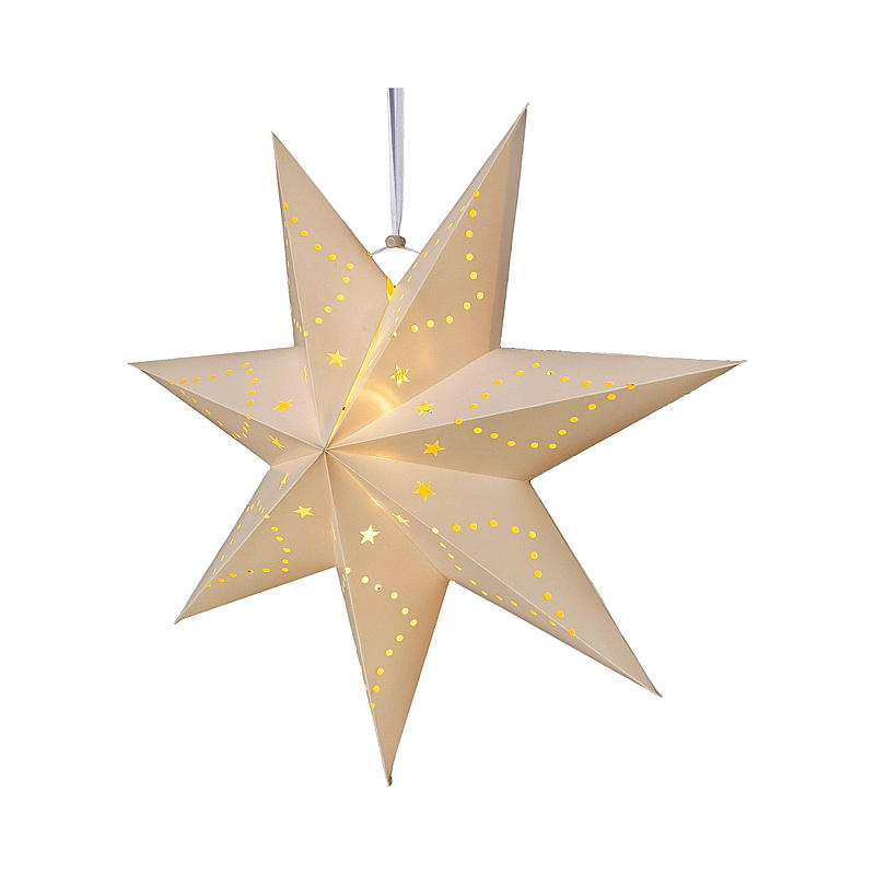 Light IT Julestjerne 45 cm, m/LED-lys batteridrevet