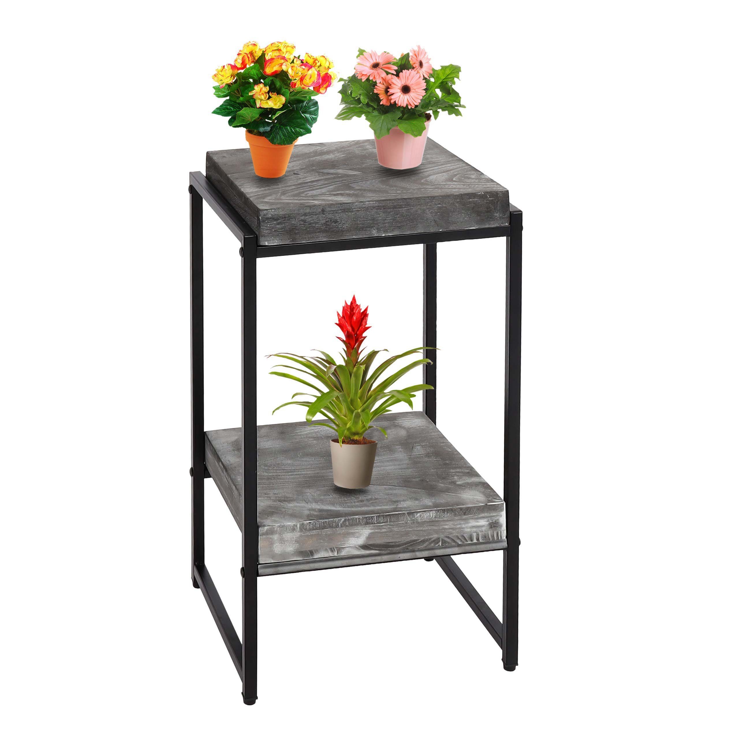 MCW Blumentisch MCW-K71-B, Pflegeleichte Oberfläche, Dicke 5 cm Holzplatte, Inkl. Fußbodenschoner