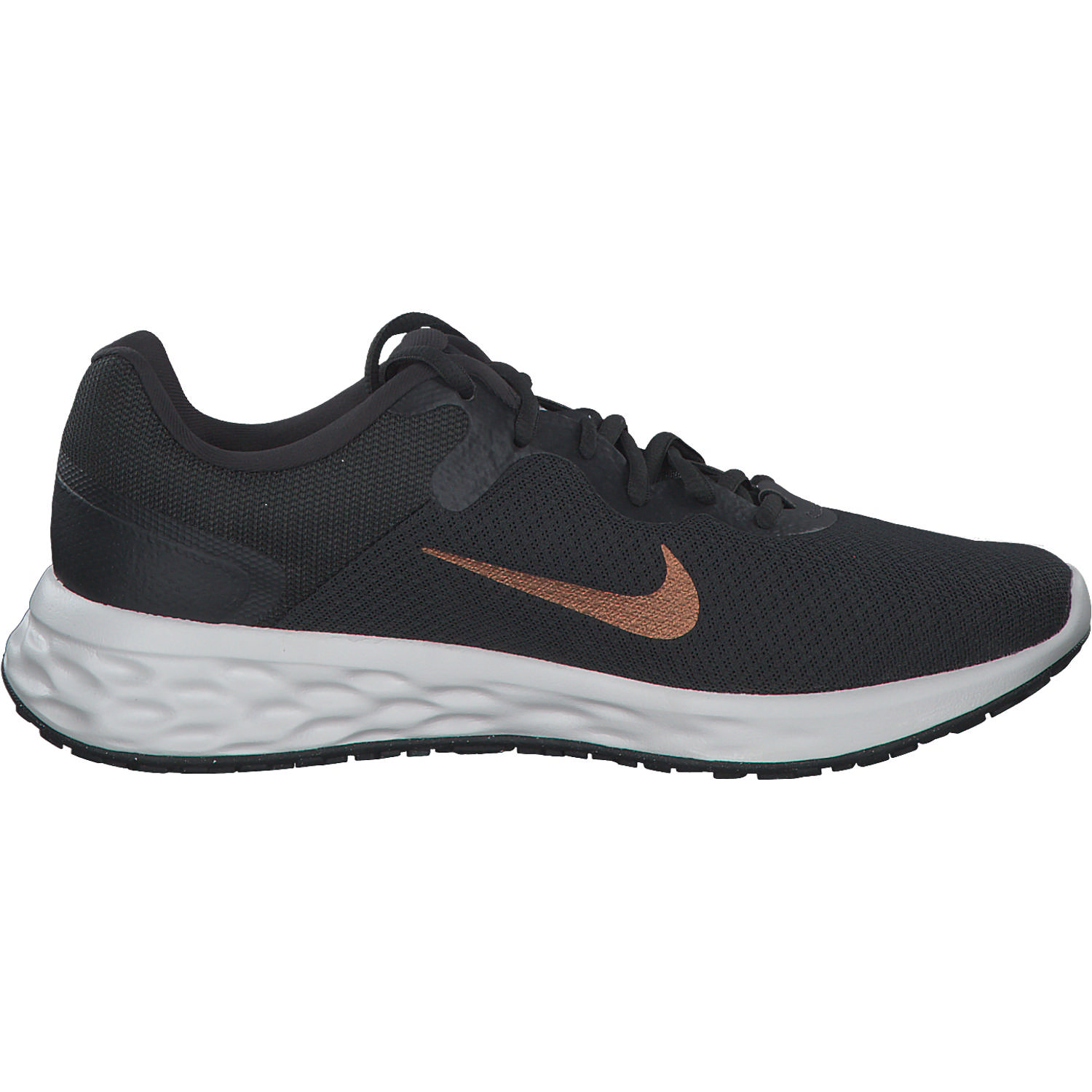 Nike Revolution 6 NN DC3729, Schnürschuhe, dk smoke grey/metl copper